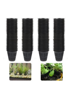 50PCS 2 Inch Garden Slotted Mesh Net Pots, Round Heavy Duty Net Cups Pots for, Hydroponics Slotted Mesh