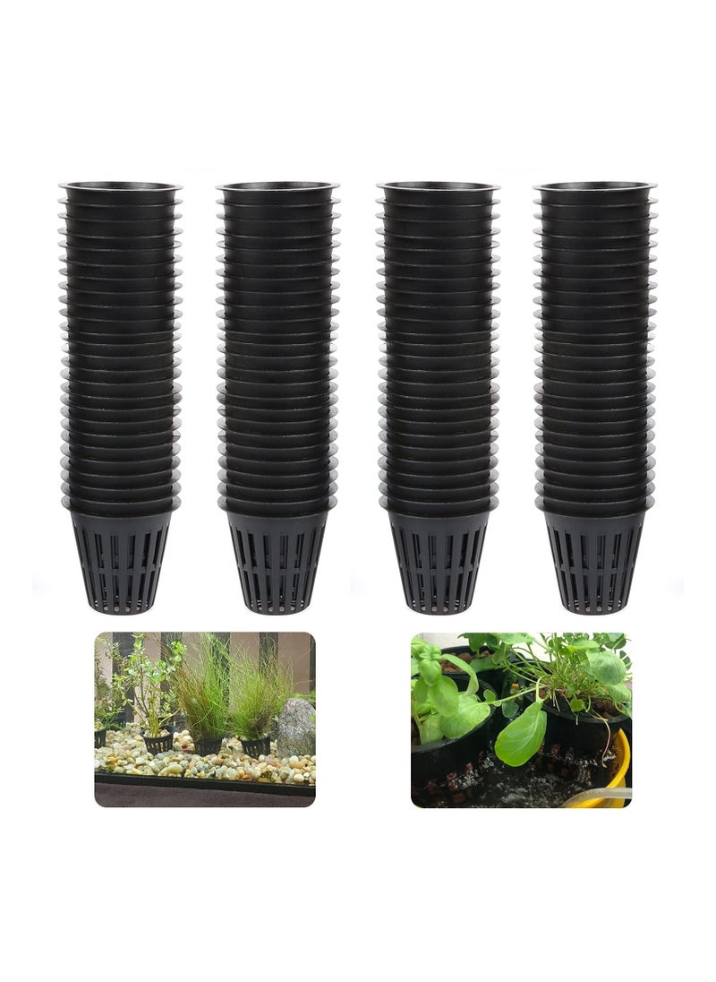 Yuroochii - 50PCS 2 Inch Garden Slotted Mesh Net Pots, Round Heavy Duty Net Cups Pots for, Hydroponics Slotted Mesh - Image 1