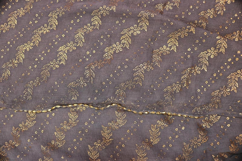 Stylish 2.25 Metre Women's Dupatta | Designer shawl | Scarf for Girls & womens | Chunni | Chiffon (Ash, 2.25 Metre) - Image 3