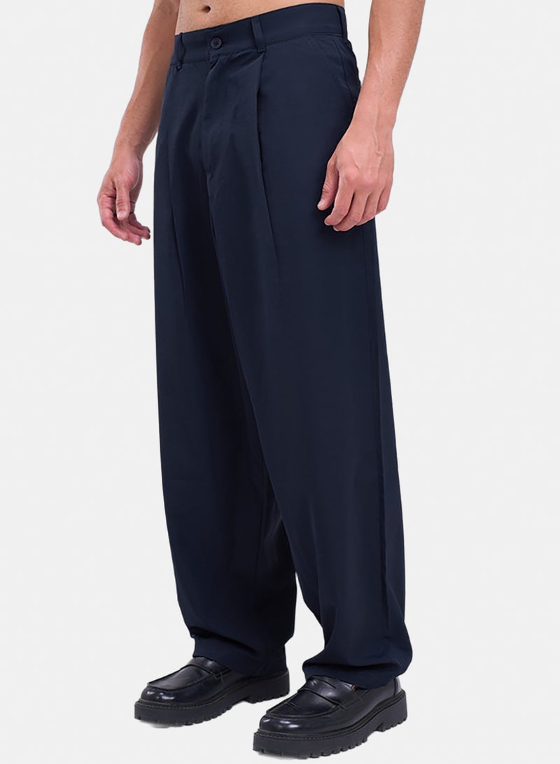 bowline Elastic Waistband Soft Silk Classic Pants - Image 2