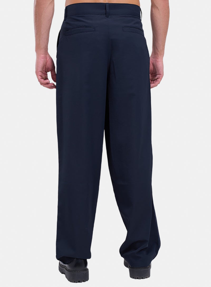 bowline Elastic Waistband Soft Silk Classic Pants - Image 3