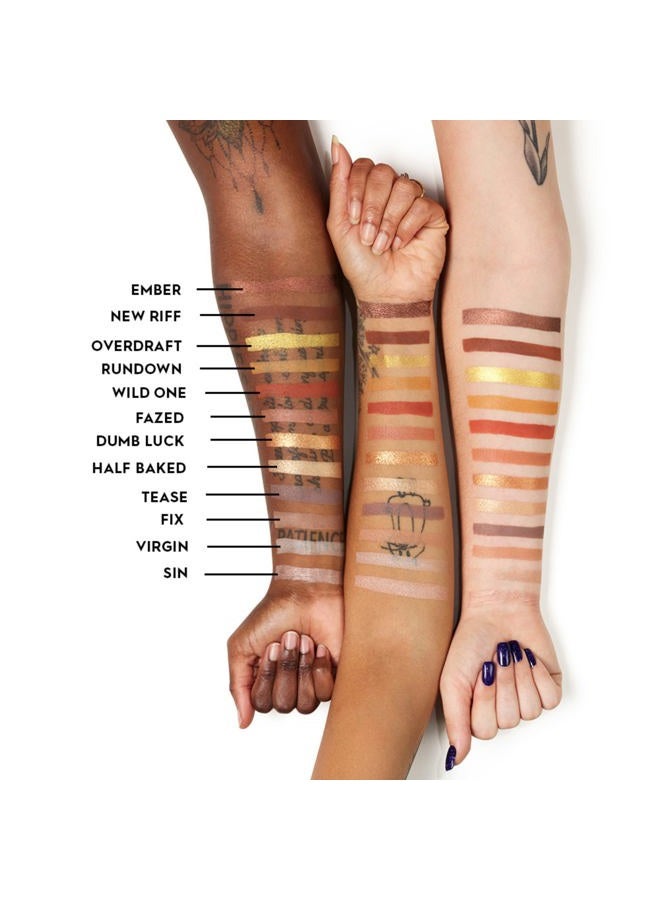 Urban Decay ظلال عيون 24/7 - مكياج عيون فائز بجوائز وطويل الأمد - يدوم حتى 12 ساعة - لون قابل للدمج للغاية ومشبع - تركيبة نباتية - تيس (رمادي بارد غير لامع) - Image 3