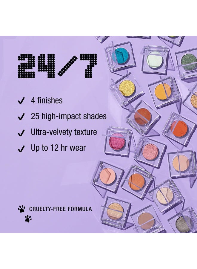 Urban Decay ظلال عيون 24/7 - مكياج عيون فائز بجوائز وطويل الأمد - يدوم حتى 12 ساعة - لون قابل للدمج للغاية ومشبع - تركيبة نباتية - تيس (رمادي بارد غير لامع) - Image 5