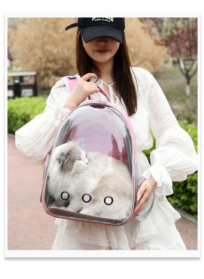 Generic Pet Backpack for Cats - Portable Transparent Space Capsule Design  - Image 5