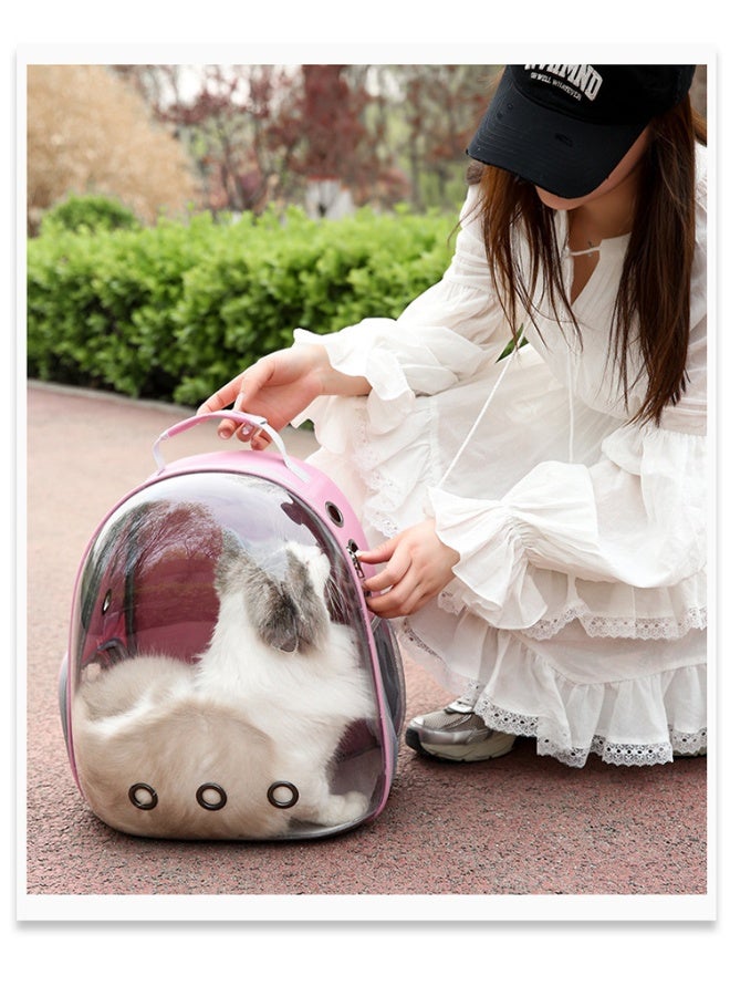 Generic Pet Backpack for Cats - Portable Transparent Space Capsule Design  - Image 4
