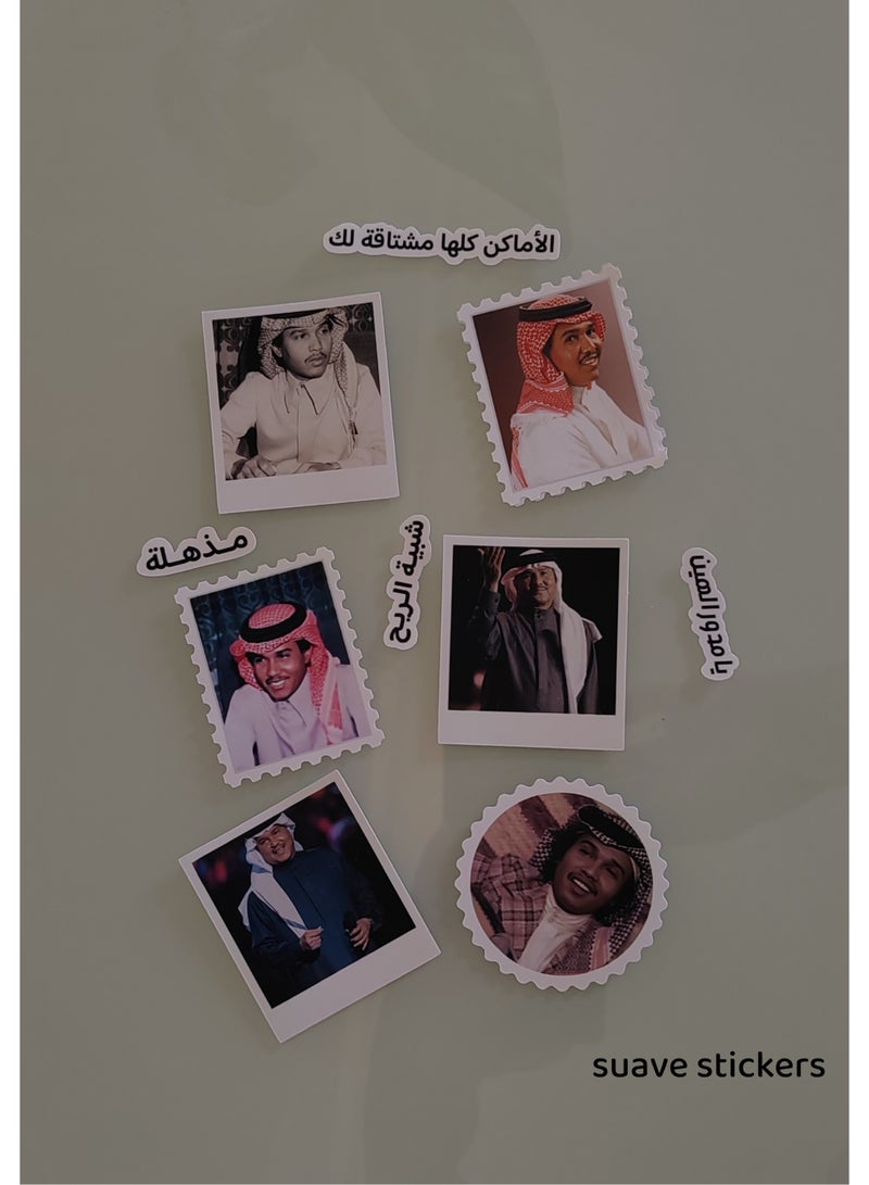 ملصقات سواڤ ستيكرمحمد عبدة مقاس 5 *4 .5 - Image 2