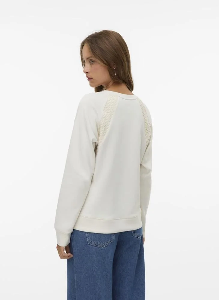 VERO MODA VMINIMA Long Sleeve Sweatshirt