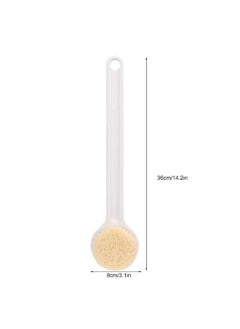 EasyLife Long Handle Nylon Bath Brush Soft Body Scrubber Shower Exfoliator  - Image 2