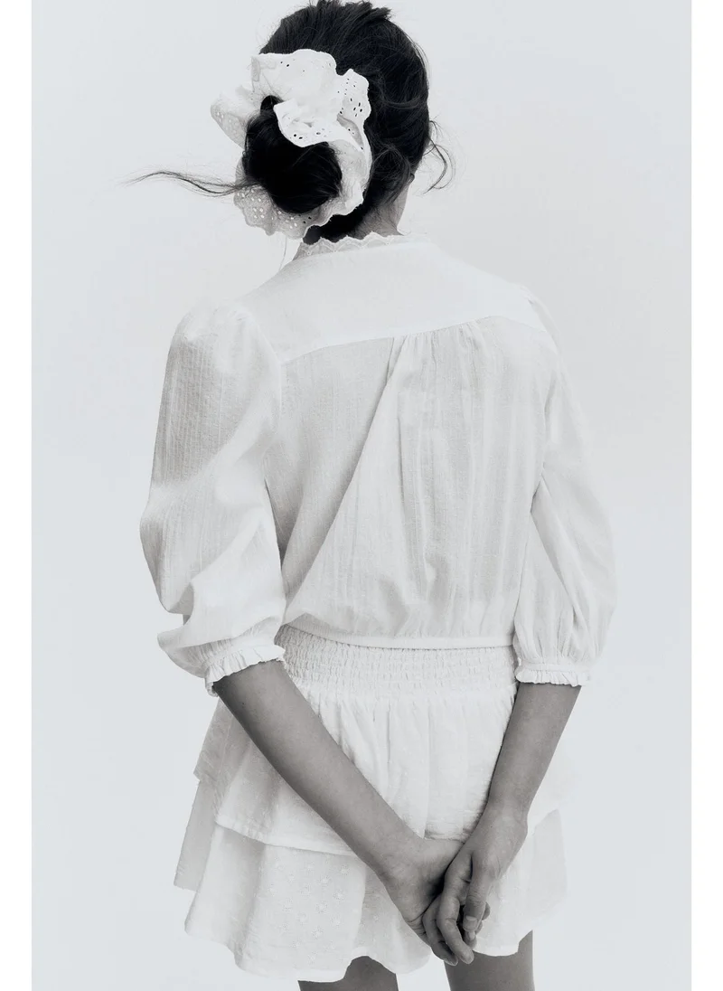 H&M Smocked skirt