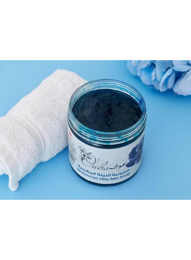 أوشا صابونية النيلة المغربية 320 مل - Image 2