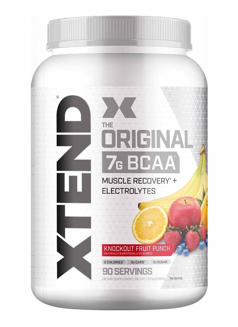 SCIVATION Xtend Original BCAA Powder Knockout Fruit Punch 