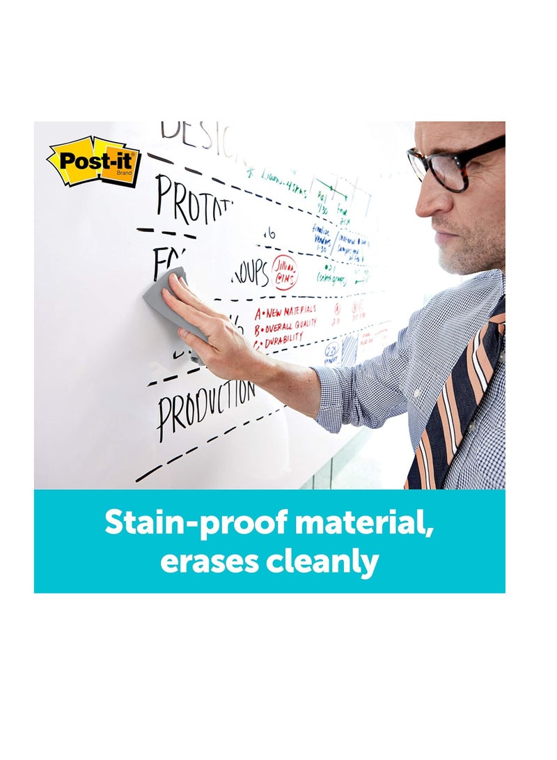 Post It سطح جاف قابل للمسح فائق اللصق بحجم 91x121 سم - Image 3