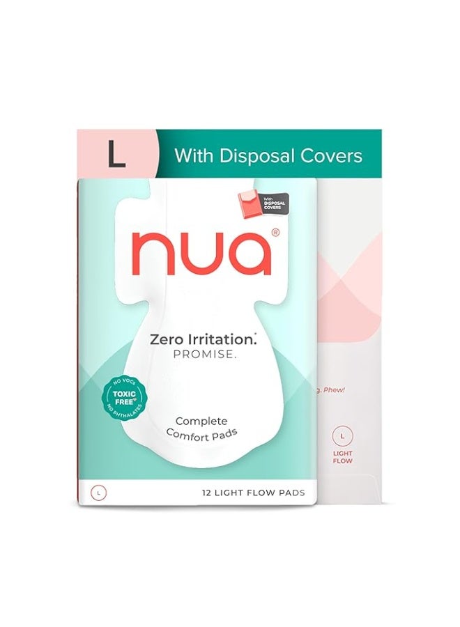 نوا فوط صحية فائقة الأمان من نوا للنساء | 12 فوطة رقيقة للغاية | خفيفة الوزن | آمنة على البشرة | خالية من السموم ولا تسبب الطفح الجلدي | بدون رائحة | مانعة للتسرب | مع 12 غطاء واقٍ آمن | مصنوعة بأمان - Image 1