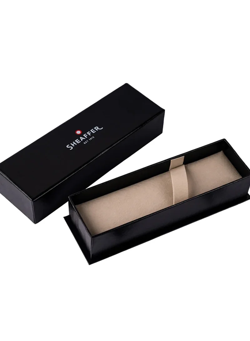 شيفر Sheaffer® VFM Neon Blue مع قلم حبر جاف بحواف من الكروم