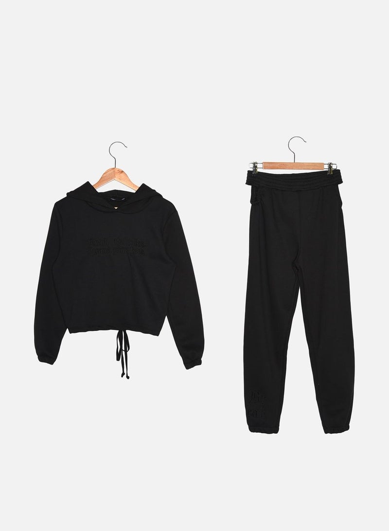 trendyol Knitted Sweatshirt & Pants Set - Image 1