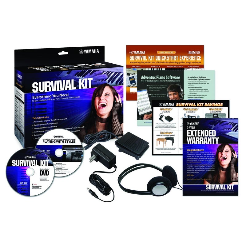 Yamaha SKD2 Survival Kit for Portable Yamaha Keyboards - Image 1