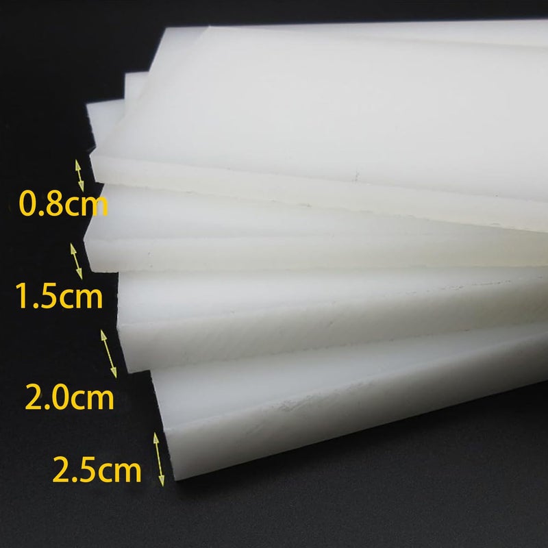 Utoolmart Leather Punch Pad Plastic Mute Punching Hole Mat Stamping Cutting Board for DIY Sewing Craft Tool 7.87 x 5.91 x 0.31 inch 1pcs - Image 2