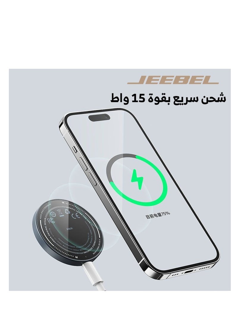 Jeebel Holder with MagSafe charger for phone, headset and watch, high quality 2 in 1  - Image 3
