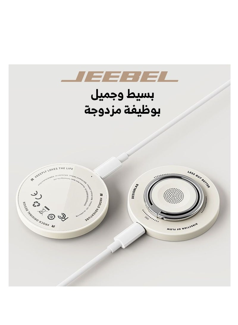 Jeebel Holder with MagSafe charger for phone, headset and watch, high quality 2 in 1  - Image 4