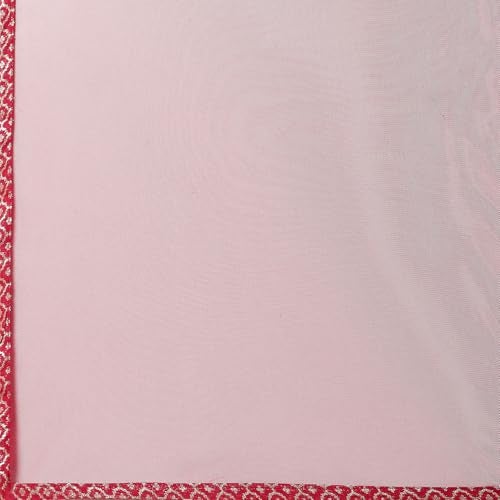 BIBA Women Cotton Printed Kurta Sets (SKDAPSARA9953AW24FUS_Fuchsia, XL - Image 4