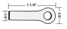 Handy Brass Handy Hangers Pack of 12 for Stained Glass - Image 2