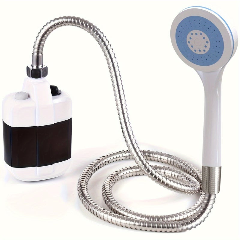 PETO Portable Shower for Camping, Travel, and Home Use - Handheld Water Pump with Filtration System (4-5 Liters/Min) - Image 5
