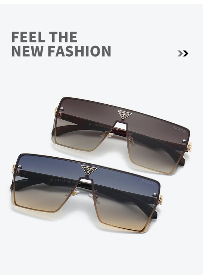 Prada Linea Rossa Prada Sport Linea Rossa Square PS54WS Sunglasses,Narrow-rimmed Frames with Gradient Tea Lenses  - Image 4