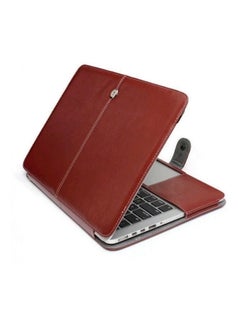 PU Leather Case Cover For Apple Macbook Air 13/13.3 Inch Brown