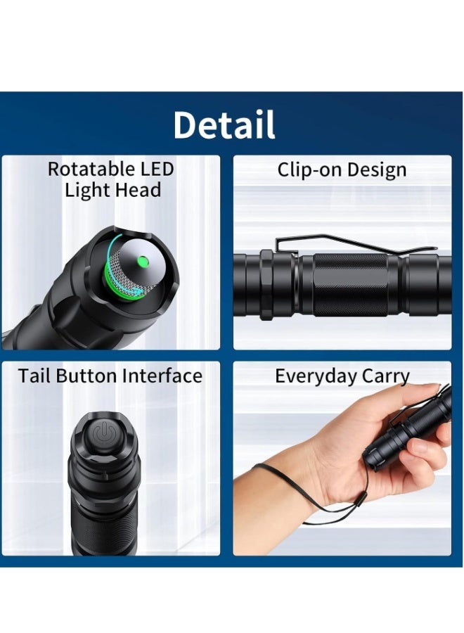 hilimse 3000 Lumen Round Aluminum LED Laser Pointer with Various Lighting Patterns, High Performance, Rechargeable Set,Gift Package - Image 5