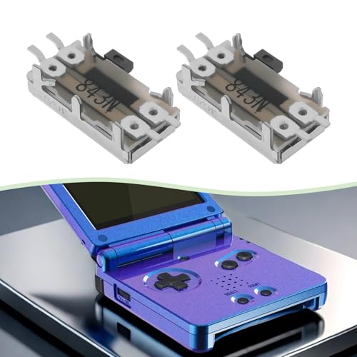 Create idea 5Pcs Power Volume On Off Side Button Replacement Volume Slider Switch Compatible with Nintendo Game Boy Advance GBA SP Compatible with DS Lite - Image 3