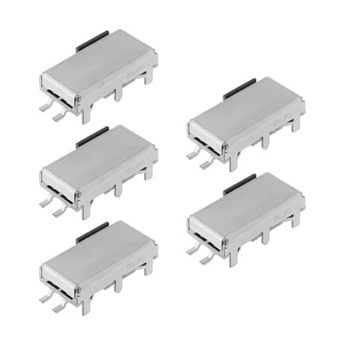 Create idea 5Pcs Power Volume On Off Side Button Replacement Volume Slider Switch Compatible with Nintendo Game Boy Advance GBA SP Compatible with DS Lite - Image 1