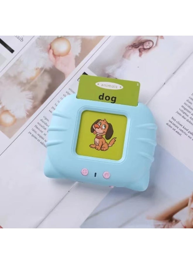 Talking Flash Cards Learning Toy for Toddlers – Educational Audible Flashcards with 224 Words in Arabic & English, Interactive Speech Therapy & Sight Words Learning for Kids  - Image 3