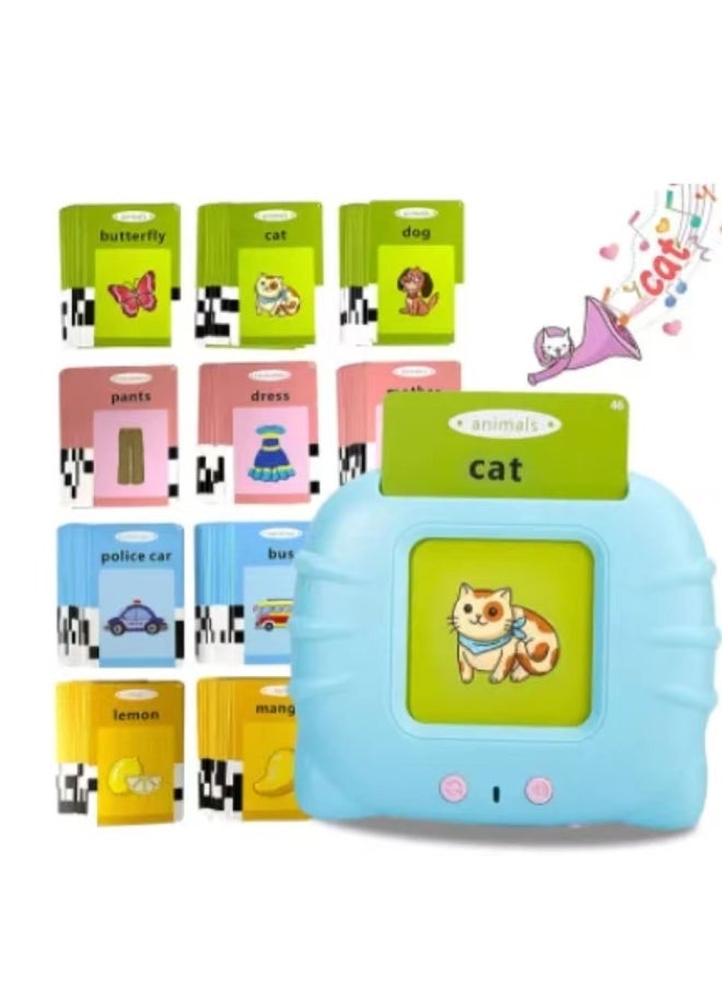 Talking Flash Cards Learning Toy for Toddlers – Educational Audible Flashcards with 224 Words in Arabic & English, Interactive Speech Therapy & Sight Words Learning for Kids  - Image 5