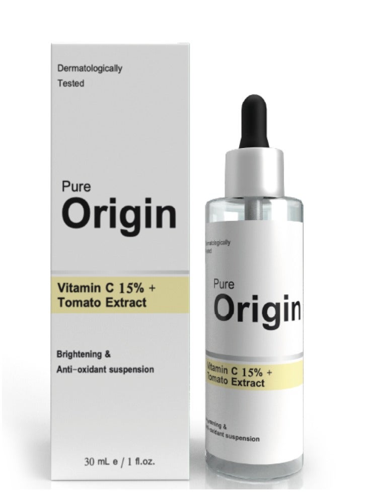 Pure Original Pure Origin C 15% + Tomato Extract Serum 30ml  - Image 1