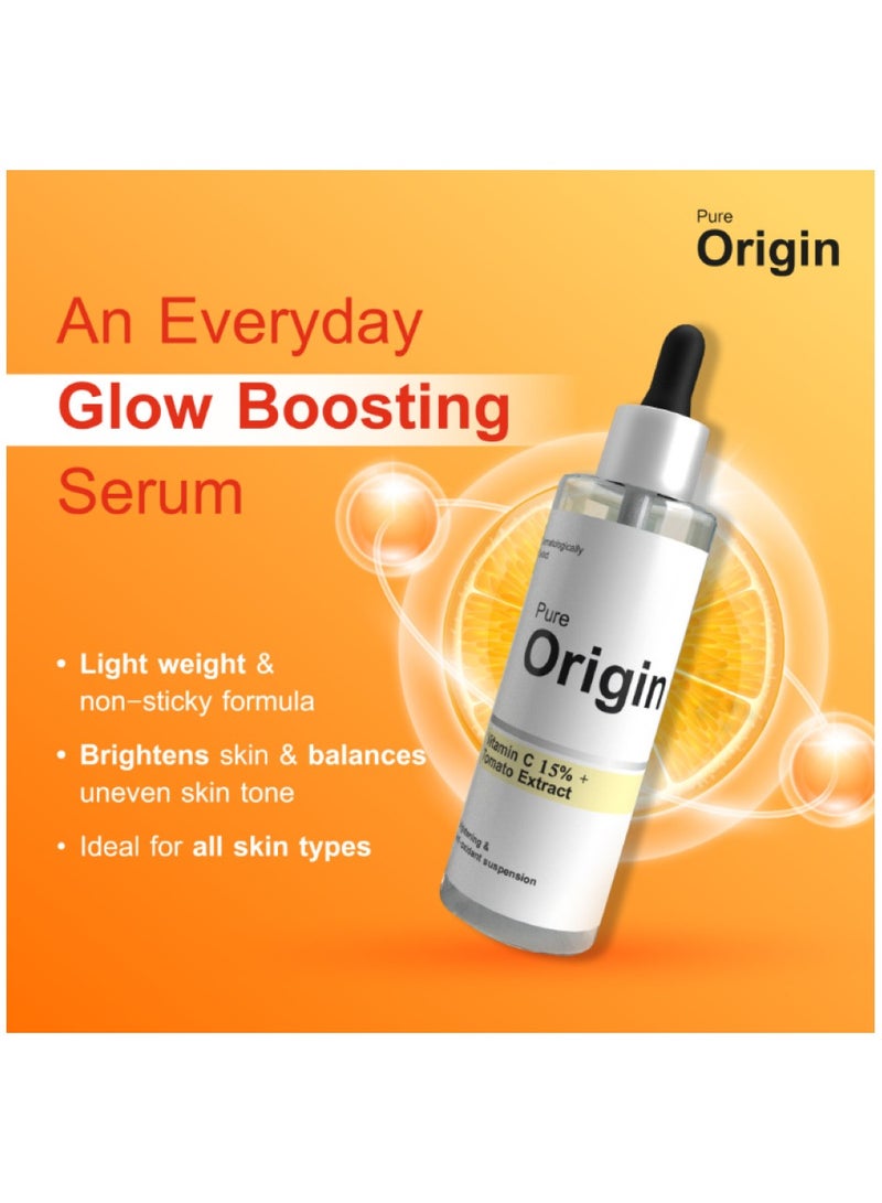 Pure Original Pure Origin C 15% + Tomato Extract Serum 30ml  - Image 2