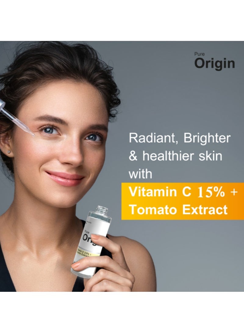 Pure Original Pure Origin C 15% + Tomato Extract Serum 30ml  - Image 3