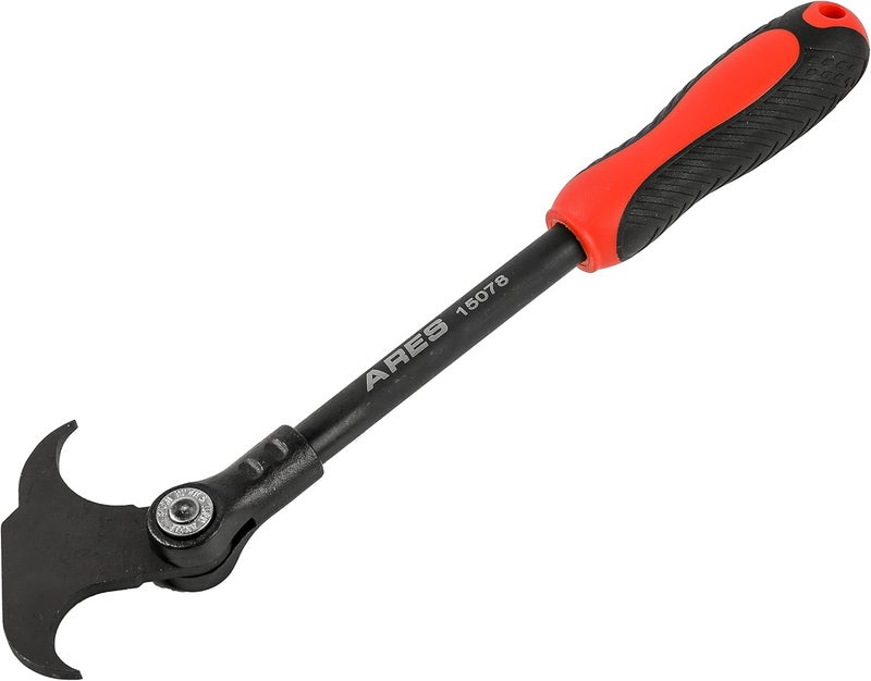 ARES 15078-12-Inch Indexing Seal Puller - 14 Adjustable Locking Positions - Dual Hook Tip Design - Remove Oil and Grease Seals on Cars, SUVs and Light Trucks - Image 1