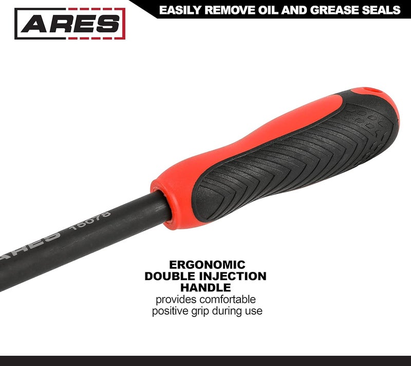 ARES 15078-12-Inch Indexing Seal Puller - 14 Adjustable Locking Positions - Dual Hook Tip Design - Remove Oil and Grease Seals on Cars, SUVs and Light Trucks - Image 4