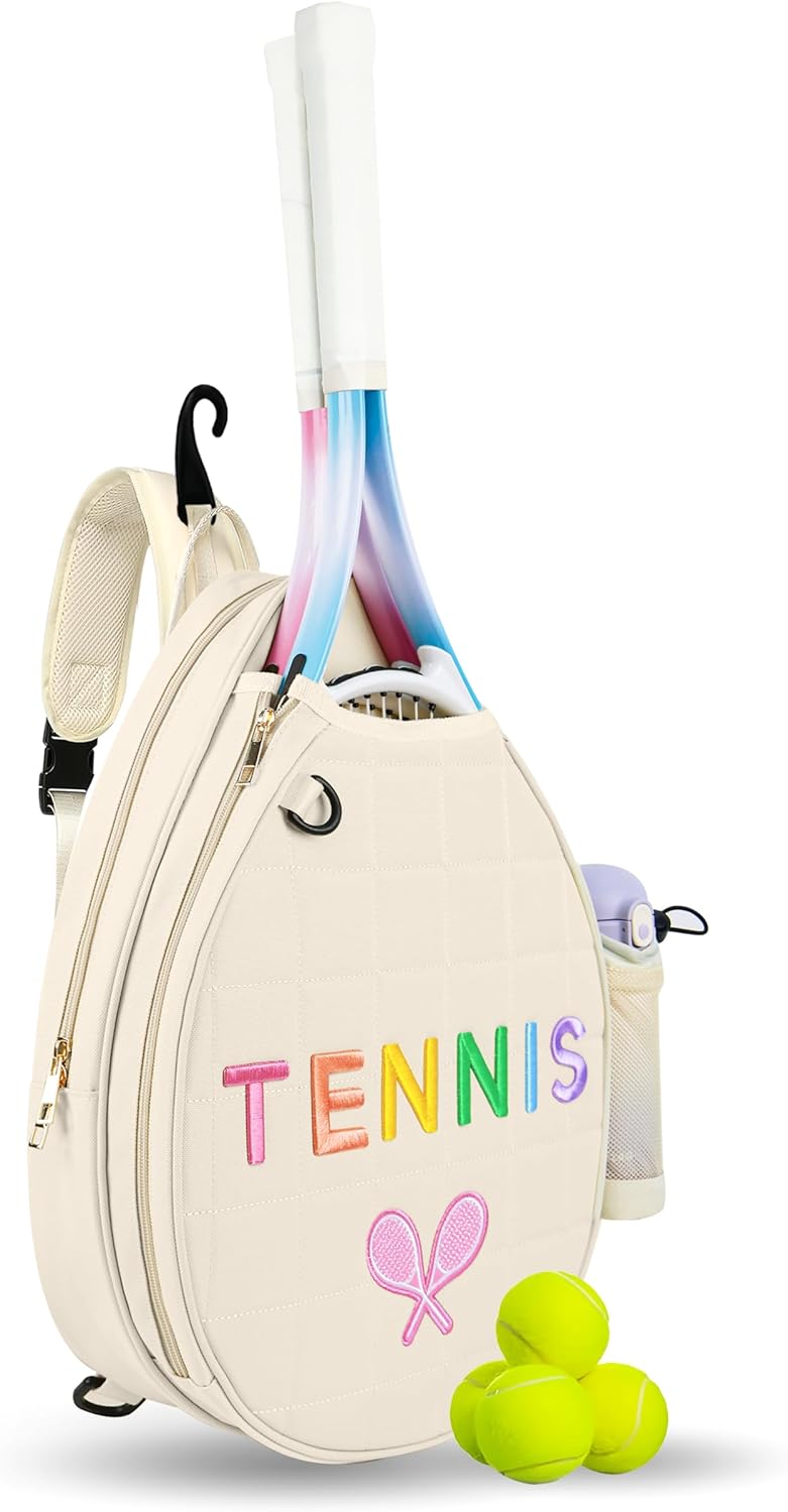NZNDB Women's Tennis Sling Crossbody Backpack - Water Resistant Tennis Bag - Image 1