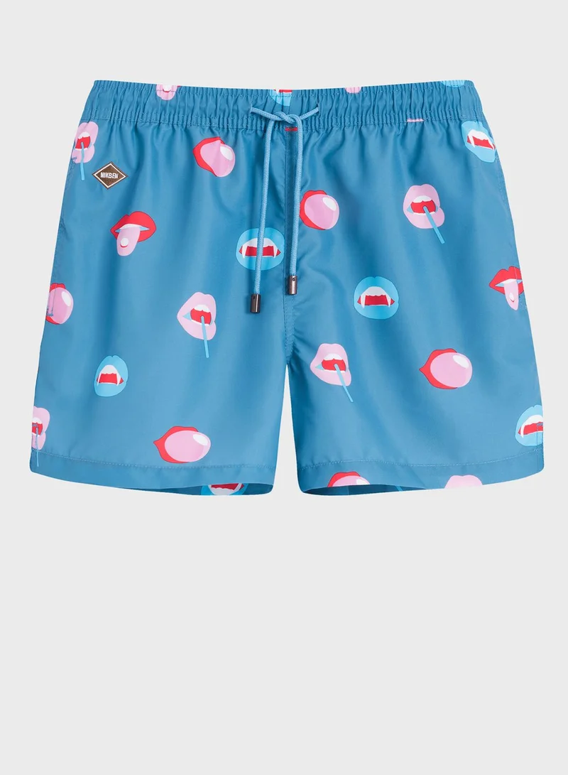 NIKBEN Big Mouth Swim Shorts