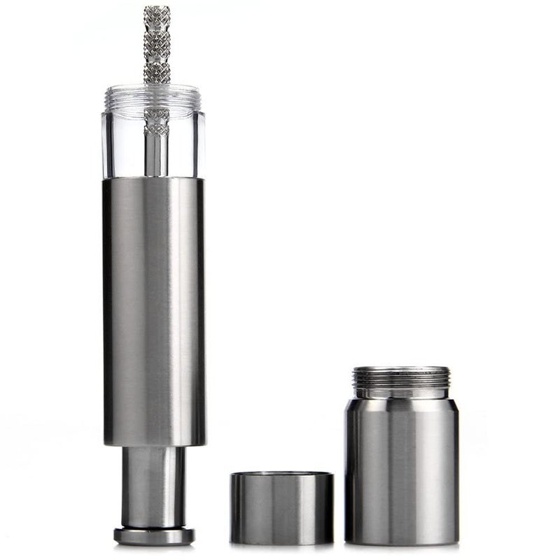 TERXA Manual Stainless Steel Pepper Muller Thumb Push Type Spice Mill Grinder Kitchen Tool Accessories Hand Grinder Machine for Spices Pack of 1Multicolor - Image 4