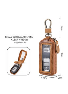 Vintage Style Single Double Layer Key Holder Transparent window single layer (vertical opening)
