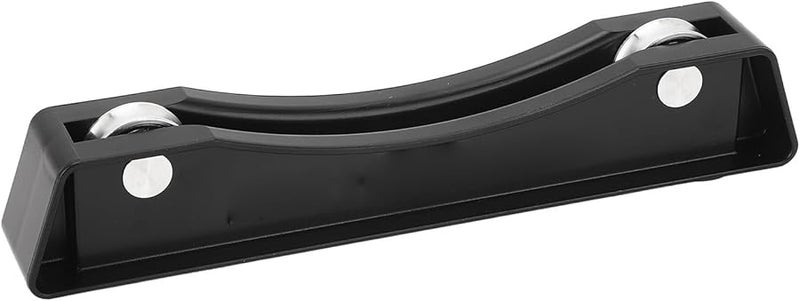 حامل بكرات خيوط الطابعة ثلاثية الأبعاد الأسود 2 قطعة حامل قوسي متين من مادة ABS دوران سلس لخيوط PLA وABS وTPU - Image 3