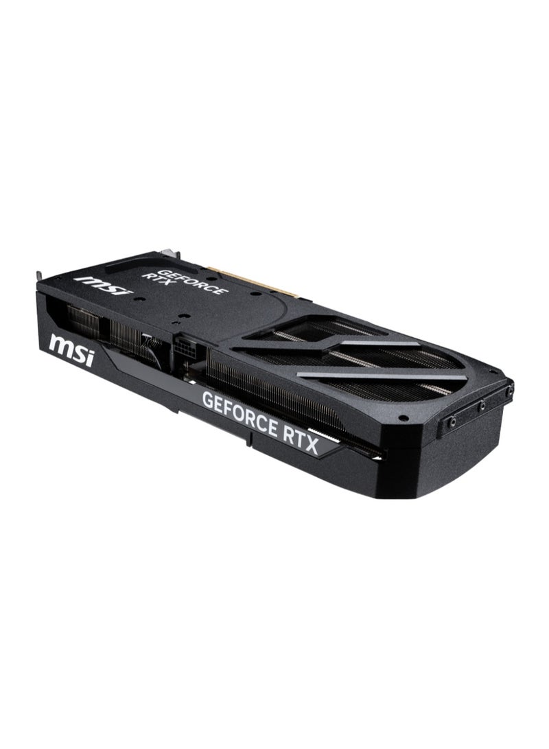 إم اس أي GeForce RTX 5070 Shadow 3X OC Graphics Card ,12GB GDDR7, 192-bit, PCIe 5.0, Boost Clock 2557MHz, Triple TORX Fan 5.0 Cooling, HDMI 2.1, 3x DisplayPort 2.1, DLSS 4, Ray Tracing, 16-Pin Power, VR-Ready, 1440p & 4K Gaming | 912-V532-008 - Image 3