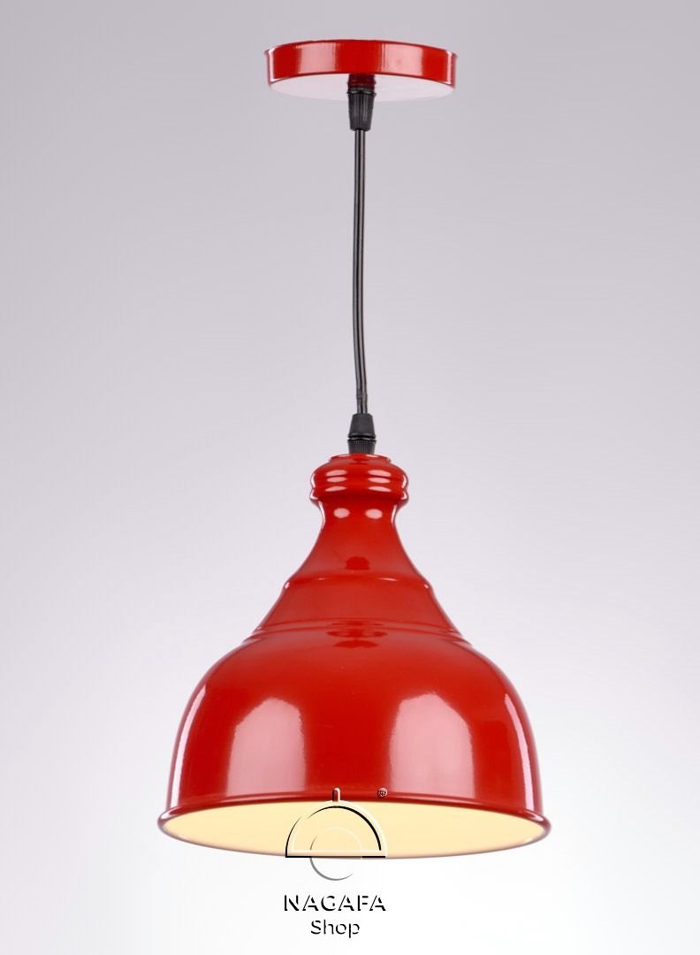 NAGAFA SHOP Red Modern ceiling lamp M7R  - Image 1
