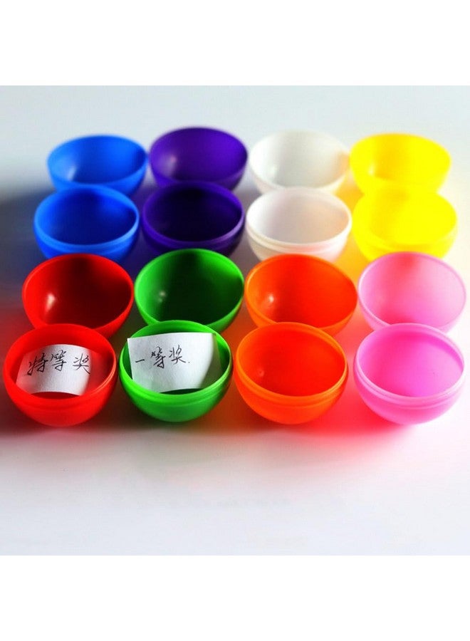 Vaguelly 40MM Openable Ball, 50Pcs Plastic Mini Raffle Drawing Balls for Entertainment, Activities, Game, Party, Bingo Nights, Group Activities, Arts & Craft, Mixed Color - Image 4