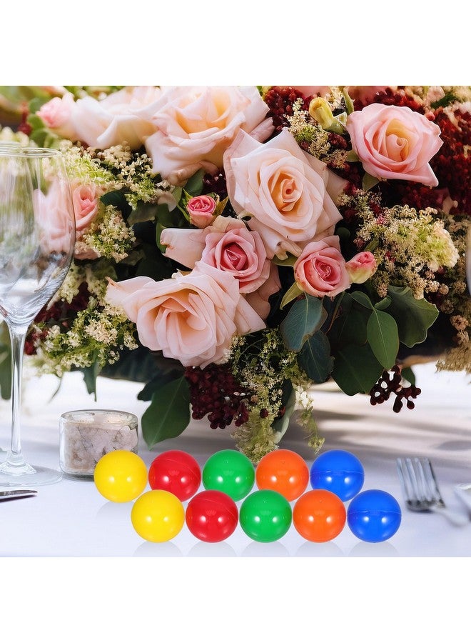 Vaguelly 40MM Openable Ball, 50Pcs Plastic Mini Raffle Drawing Balls for Entertainment, Activities, Game, Party, Bingo Nights, Group Activities, Arts & Craft, Mixed Color - Image 2