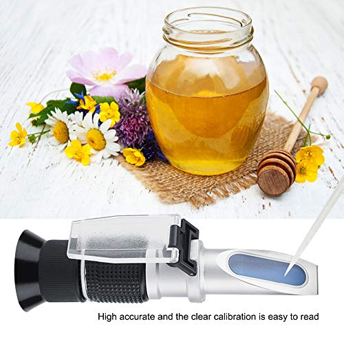 TOPINCN Portable Refractometer Professional Hand Held Refractometer 0~90% Specific Food Beer Milk Fruit Sugar Meter Tester - Image 4