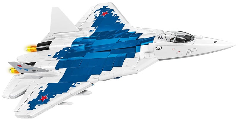 COBI Armed Forces SU57 Felon Plane Building Set 928 Pieces - Image 3