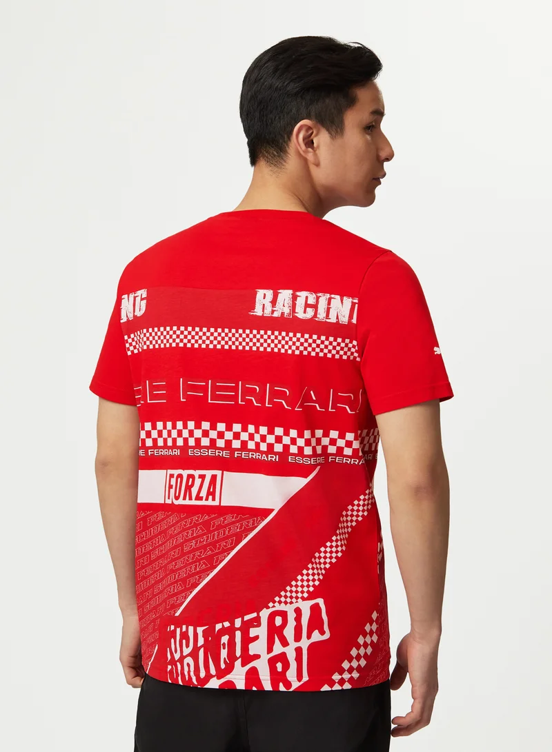 Scuderia Ferrari Crew Neck Shortsleeve